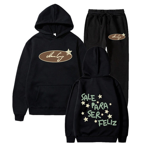 Women’s hoodie sweatshirt with inspiring lettering and casual cut Chic & Stil
