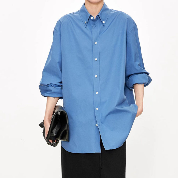 Blouse surdimensionnée élégante pour femmes avec détails de boutons classiques Chic & Stil
