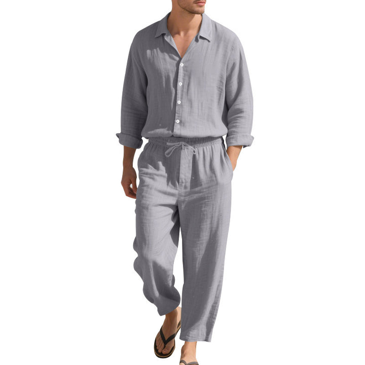 Casual men's suit with top and elastic pants Lune London
