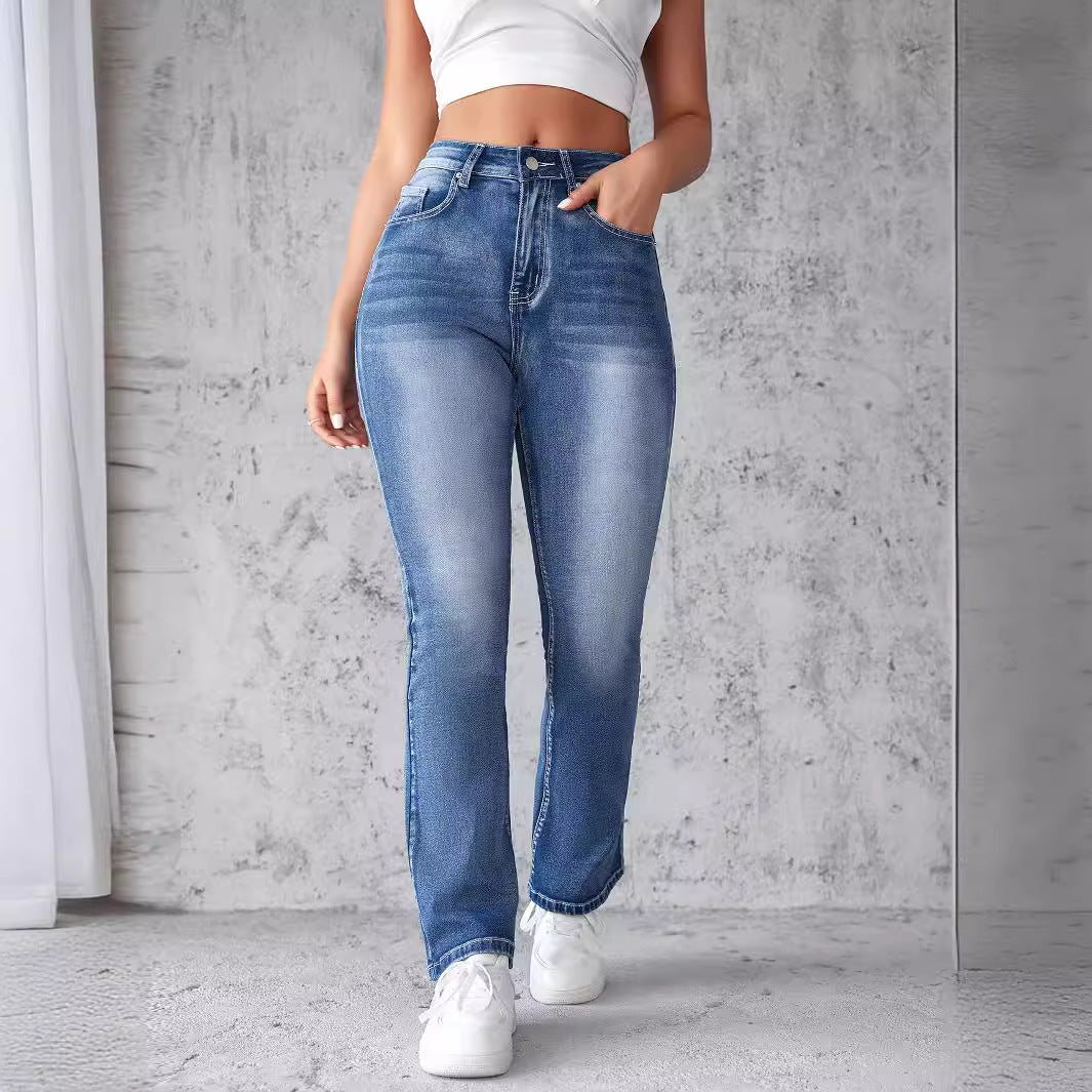 Chic & Stil High Waist Women's Flare Jeans