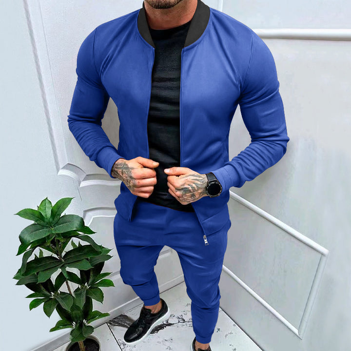 2-piece men's tracksuit with modern zip closure Lune London