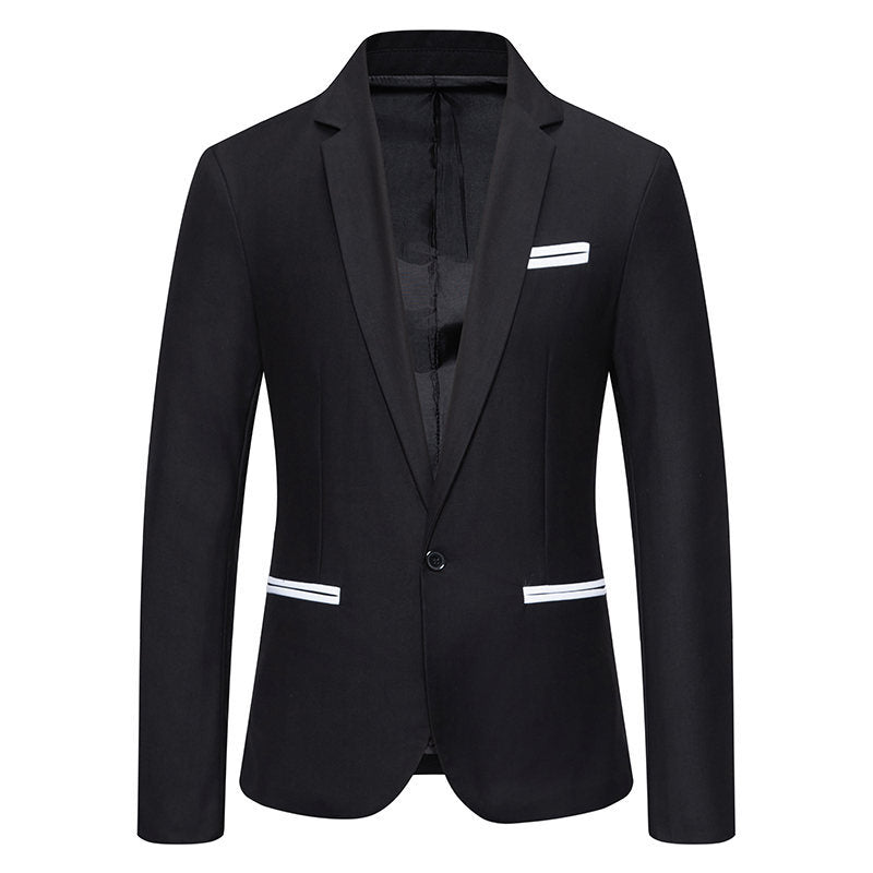 Men's Elegant Blazer with Contrasting Details Lune London