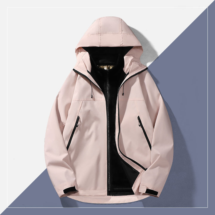 Multifunctional waterproof jacket for men Lune London