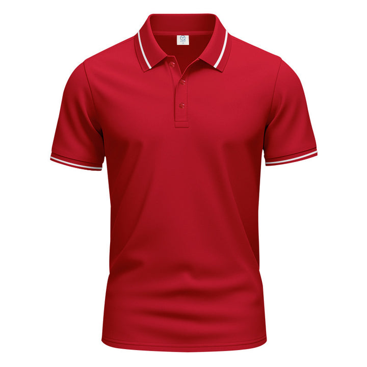 Sporty cotton polo for women with a modern cut and contrasting details Lune London