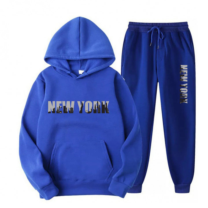 Women's sporty tracksuit with stylized New York print Chic & Stil