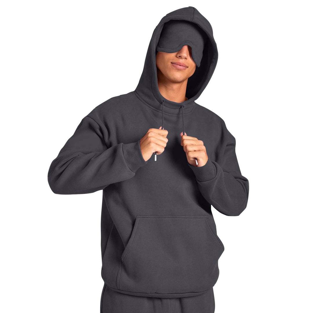 Men's hoodie with kangaroo pocket and adjustable drawstring Amarae