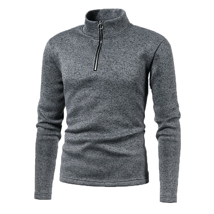 Pullover à col montant fonctionnel pour hommes Lune London
