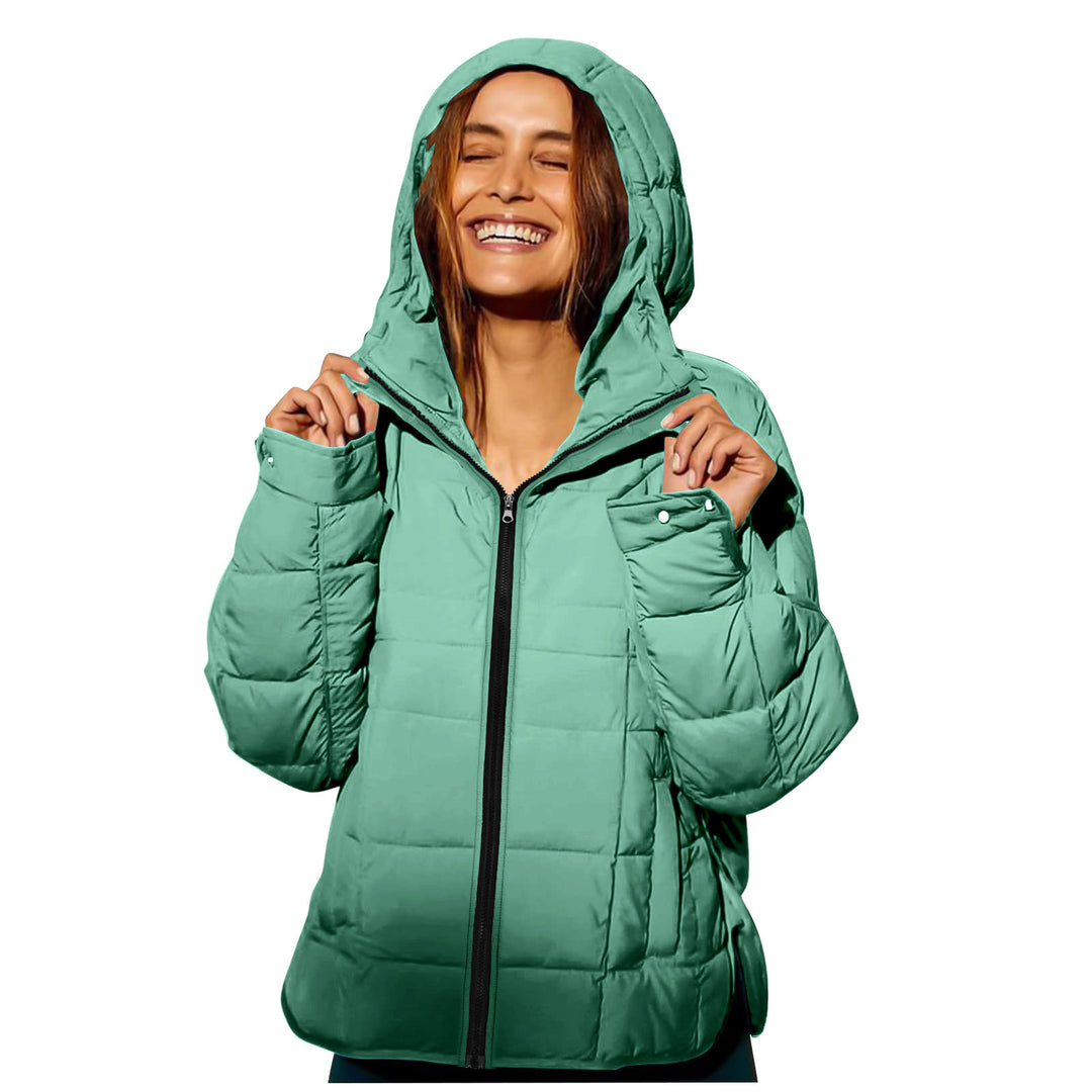Veste d'hiver pour femmes avec capuche amovible et revêtement déperlant Chic & Stil