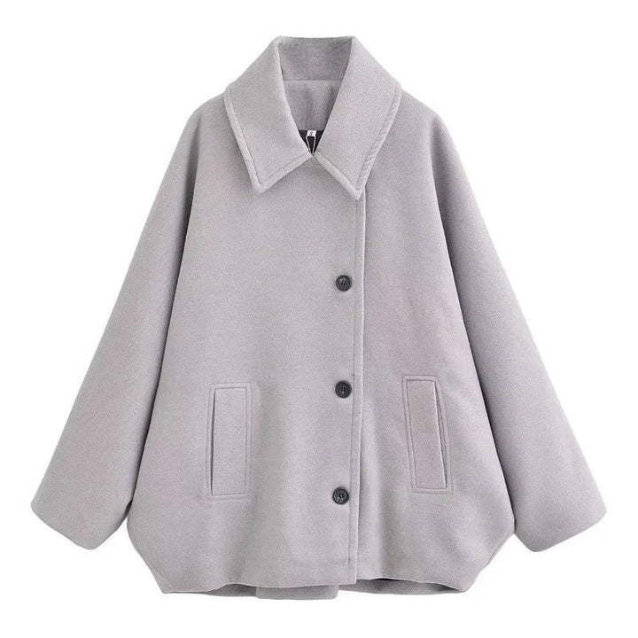 Casual fleece overshirt jacket for women Lune London