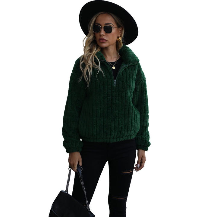 Ladies cozy fleece sweater Lune London