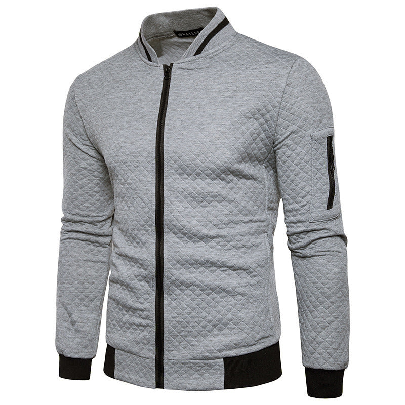 Veste matelassée tendance pour hommes avec col haut Lune London