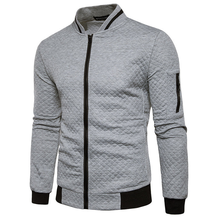 Veste matelassée tendance pour hommes avec col haut Lune London