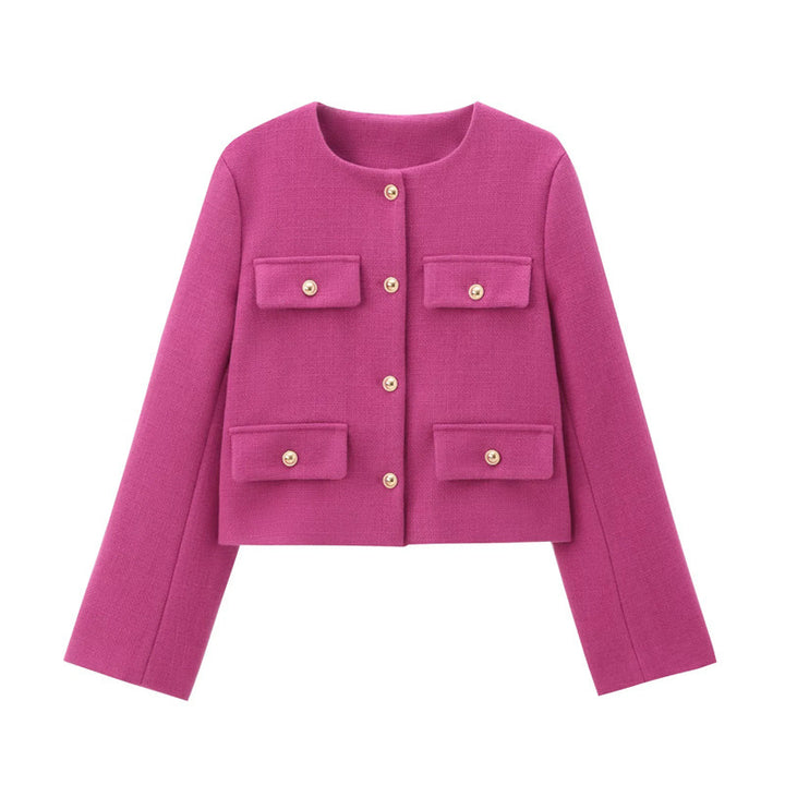 Veste mode femme avec poches appliquées Amarae