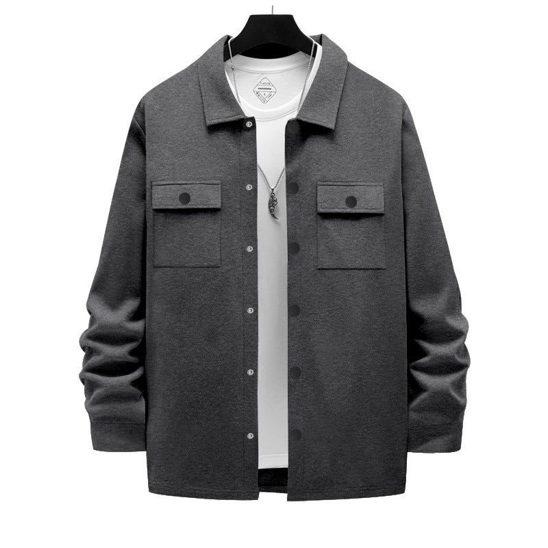 Trendy shirt jacket for men with practical pockets and innovative comfort Lune London