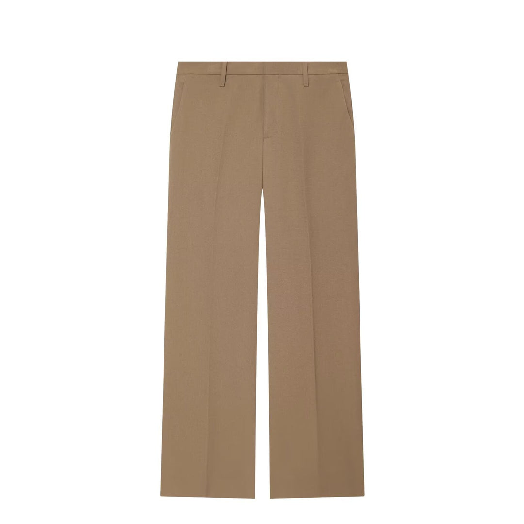 Women Wide High Waist Trousers with Pleats and Belt Loops Amarae