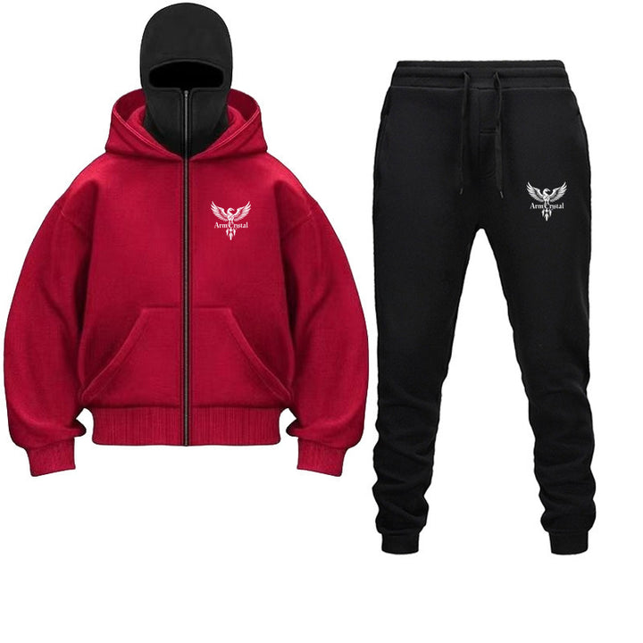 Women's tracksuit with practical zipper and soft inner lining Lune London