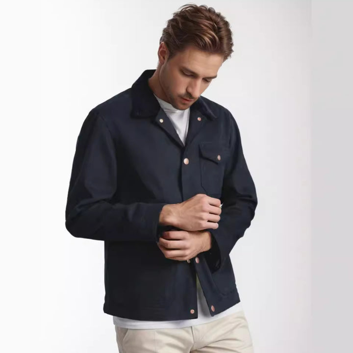 Timeless jacket for men with textured design Amarae