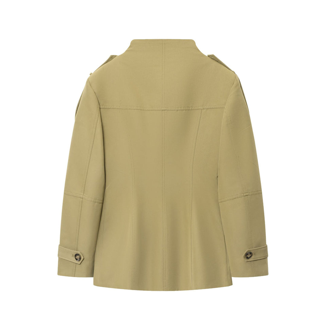 Women's utility jacket with a high collar and practical pockets Lune London