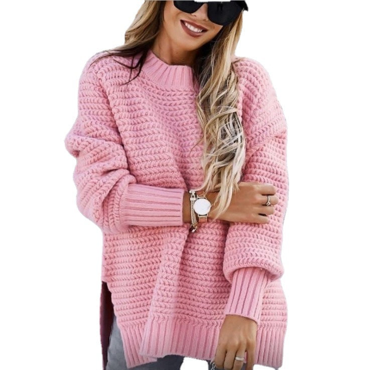 Cozy knit sweater for women in a relaxed oversized fit Lune London
