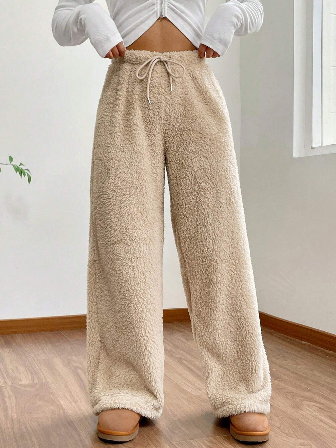 Women plush pants comfortable Lune London