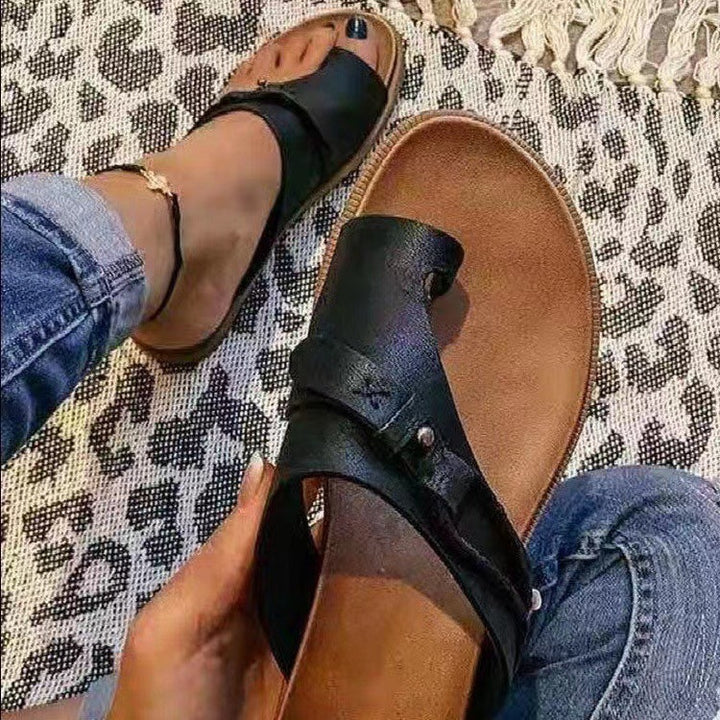 Ladies Leisure Comfort Sandals Lune London