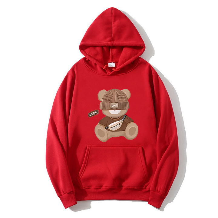 Women's hoodie with unique bear motif Chic & Stil