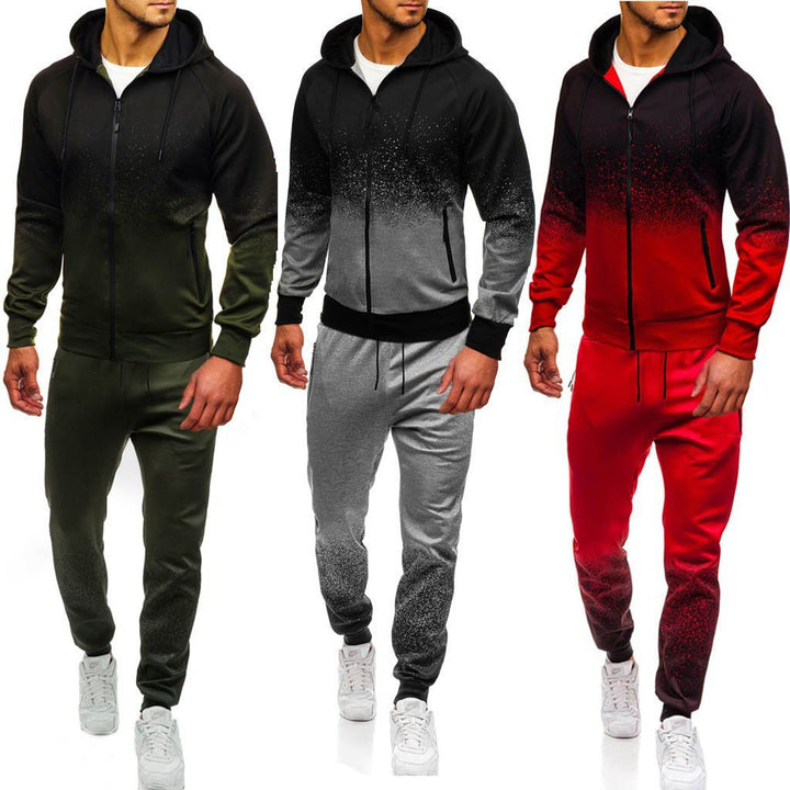 Men's sports suit with a modern color gradient and comfortable material Amarae