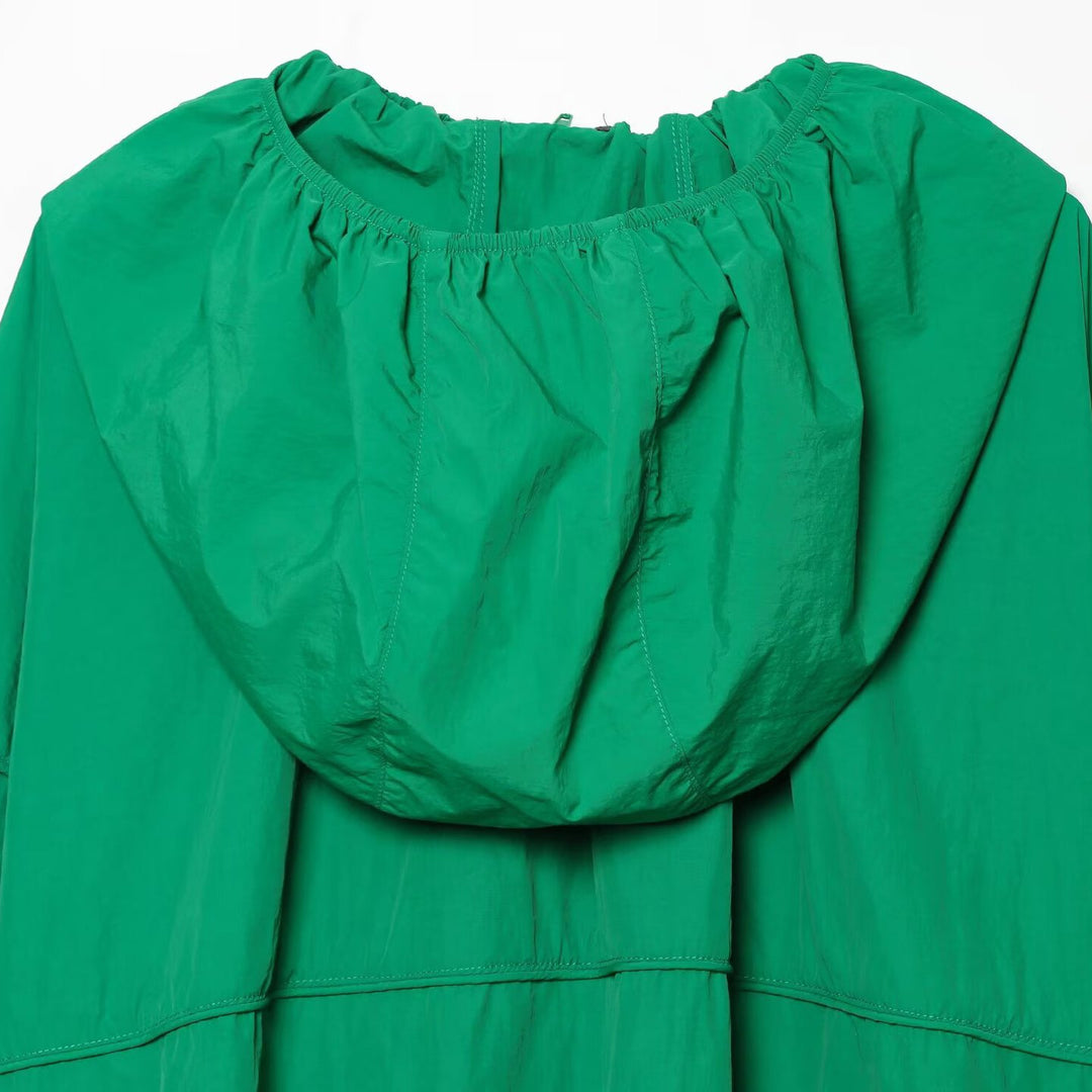 Women's Light Hoodie in Oversized Look with Drawstring and Elastic Band Amarae