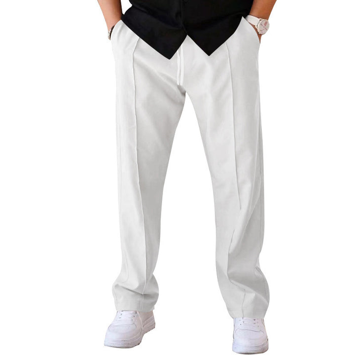 Elegant men's trousers with classic cut and high pockets Lune London