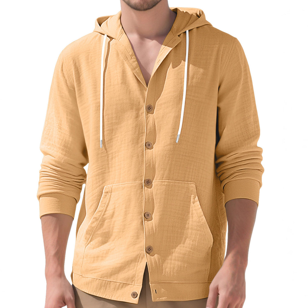 Elegant casual jacket for men with hood and practical pockets Lune London
