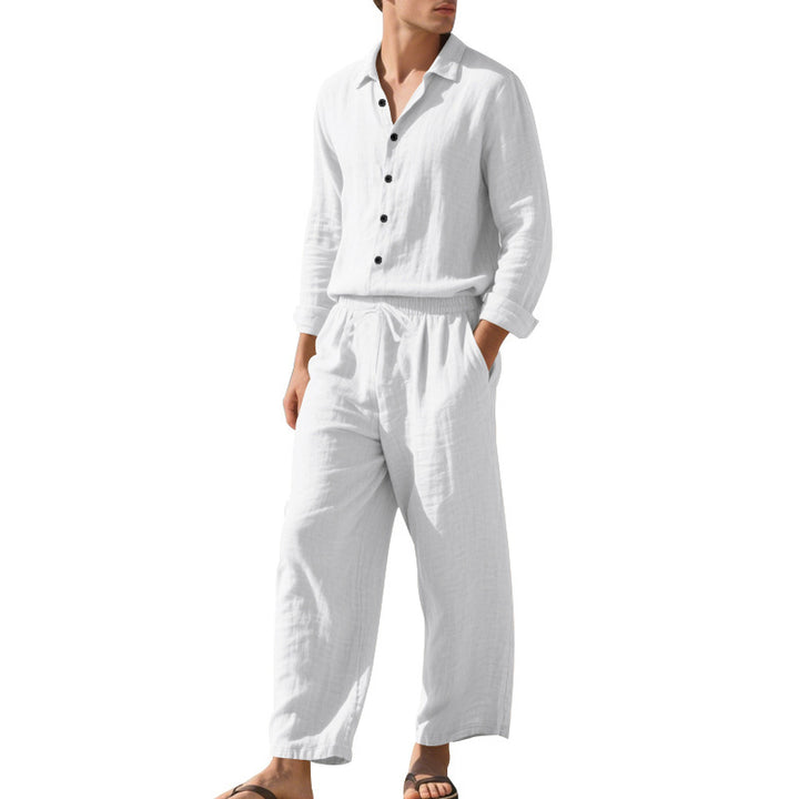 Summer linen suit for men Lune London