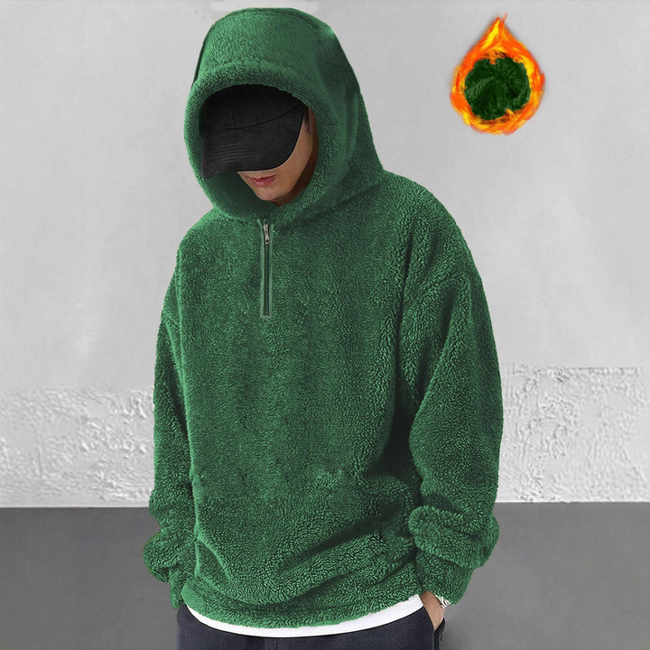 Ladies micro-fleece hooded sweatshirt Lune London