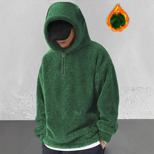 Ladies micro-fleece hooded sweatshirt Amarae