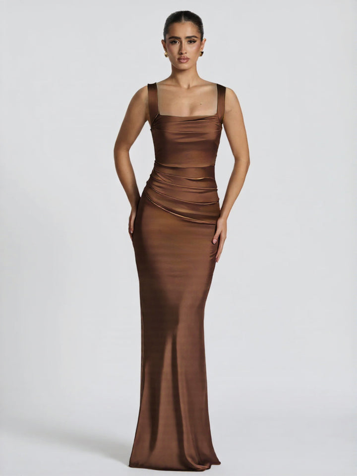 Women's Long Sleeve Evening Dress Lune London