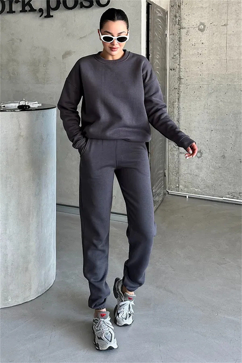 Amarae Comfortable Fleece Jogging Set for Women