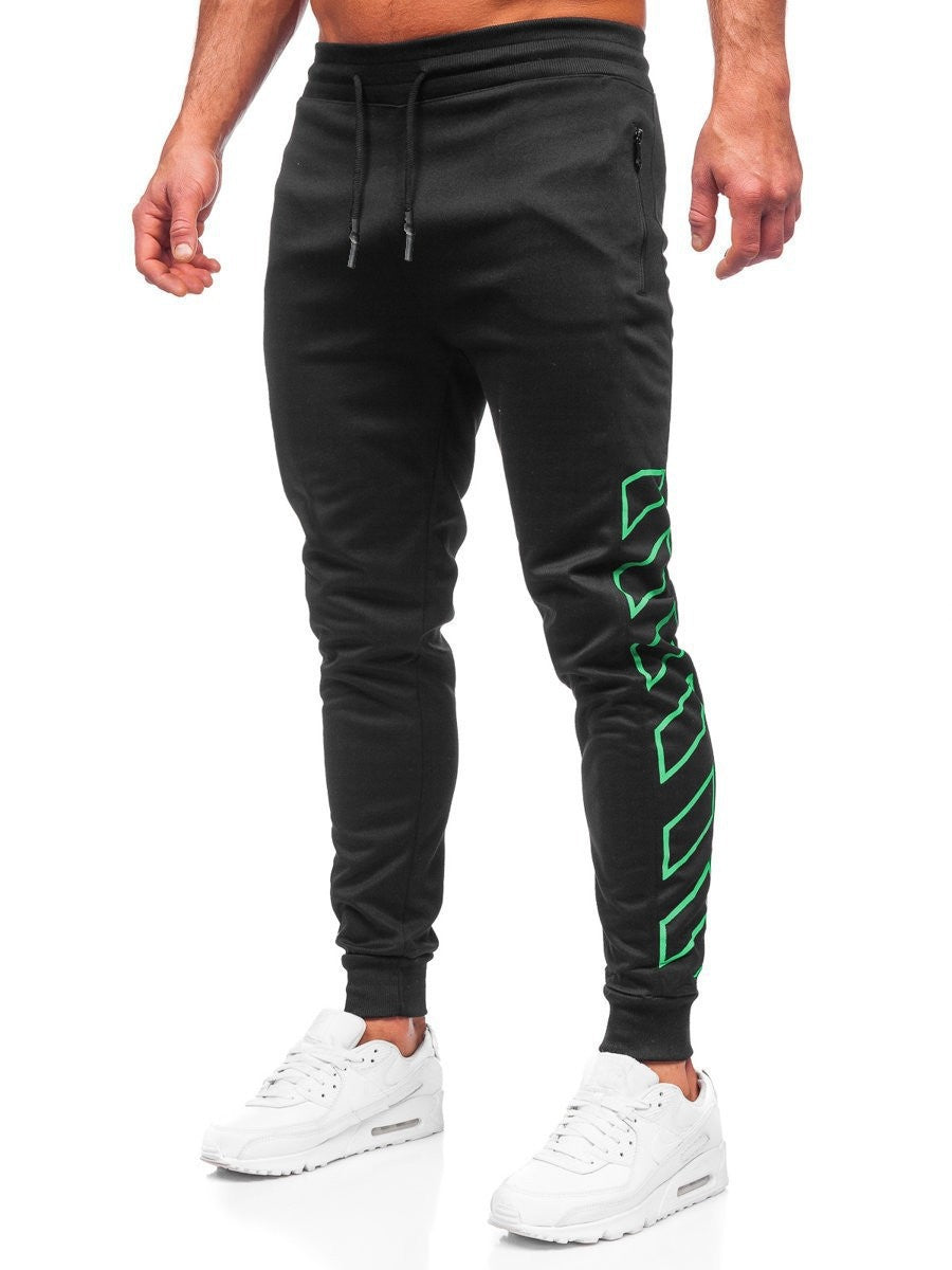 Functional sports pants for men with zippered pockets on the sides and a modern design Lune London