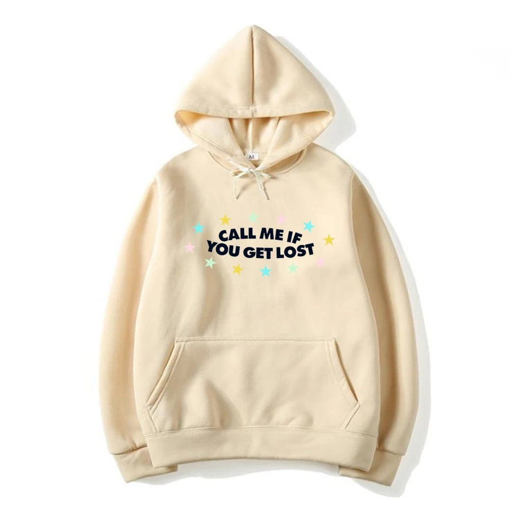 Sweat à capuche pour femme avec imprimé créatif et coupe décontractée Chic & Stil