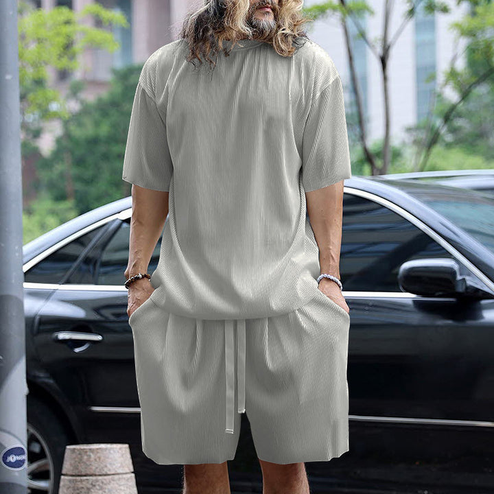 Casual lounge set for men with breathable design and elastic waistband Lune London