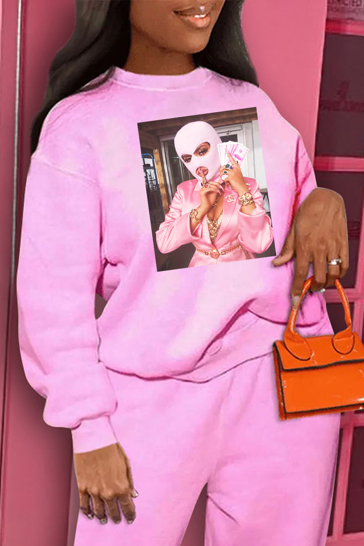 Women's sweatshirt with urban graphic design Amarae