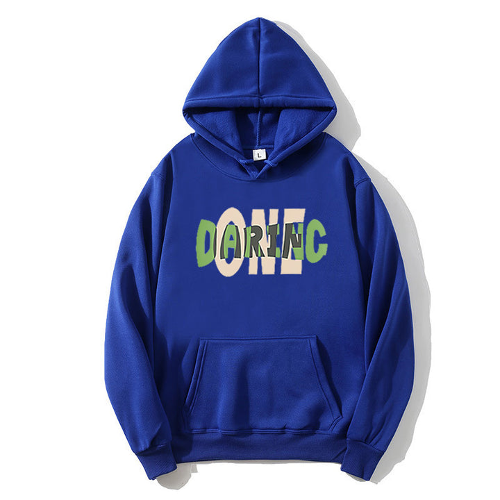 Women’s hoodie with large printed lettering Chic & Stil