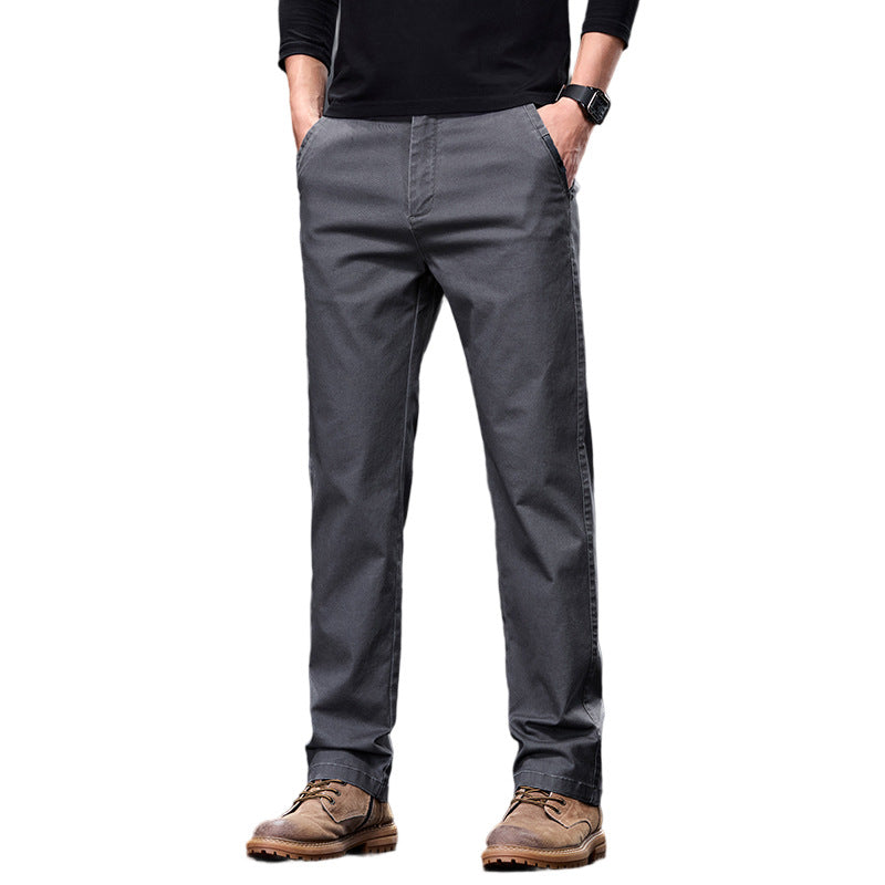 Comfortable chino pants for men with elastic waistband and practical pockets Lune London