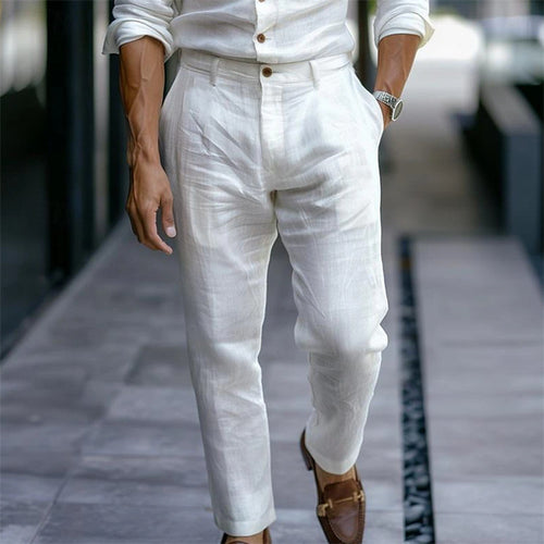 Elegant chinos for men with a slim fit Amarae