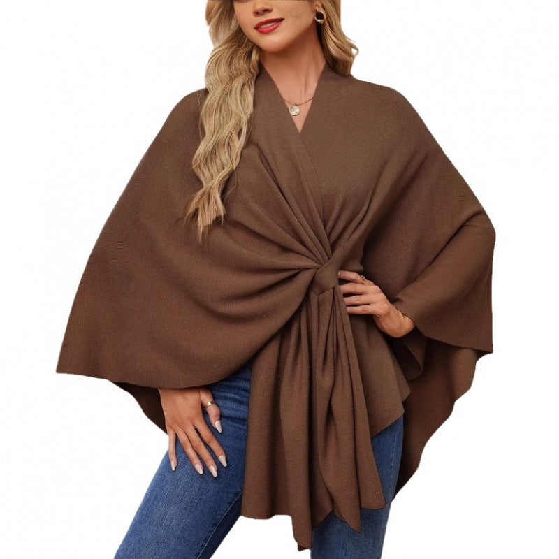 Trendy wrap coat for women with a chic and stylish design