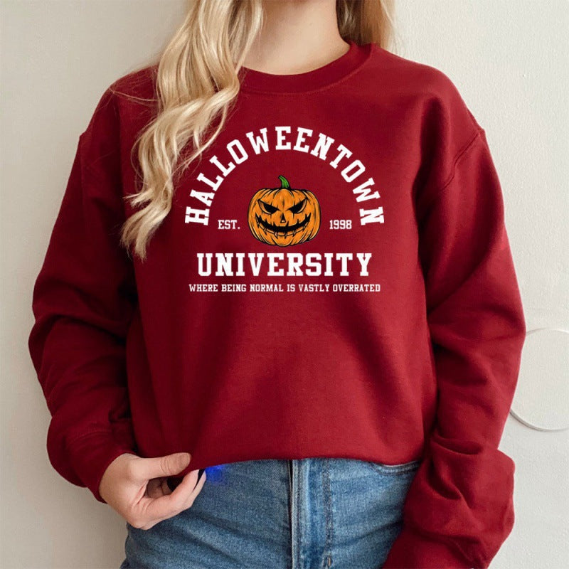 Women's sweatshirt with creative Halloween design and comfortable fit Lune London