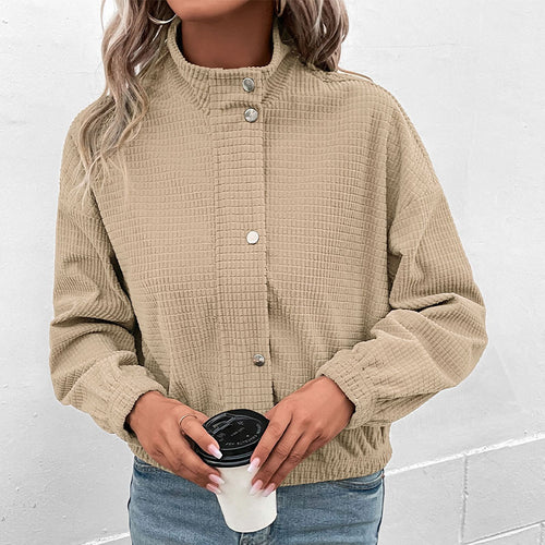 Ladies down jacket with high collar Amarae