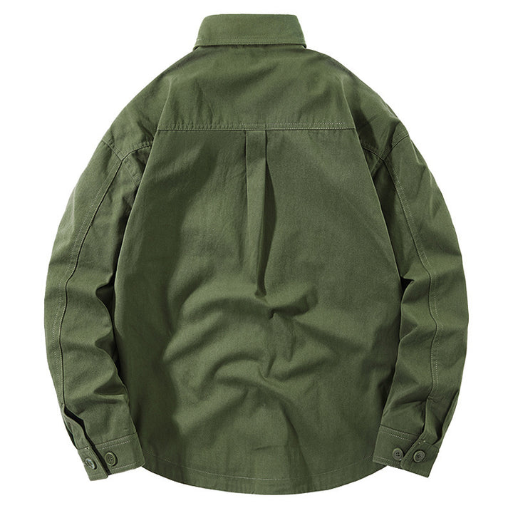 Casual utility jacket for men with practical pockets and classic collar Lune London
