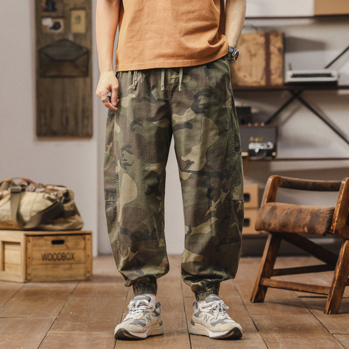 Casual camouflage jogger pants for men Lune London