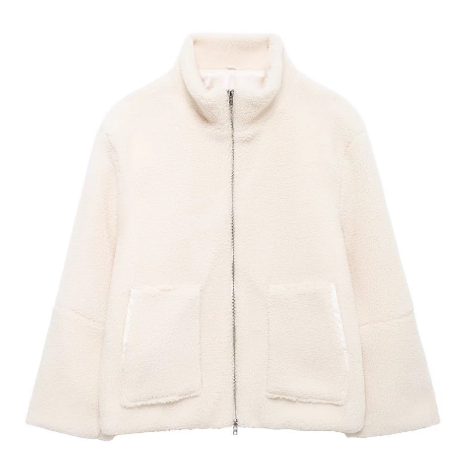 Ladies cozy fleece jacket Lune London