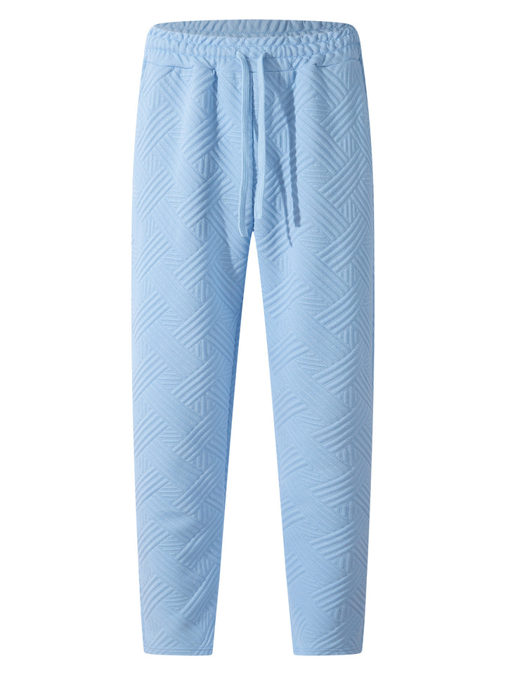 Casual pants for men with a modern structured design Lune London