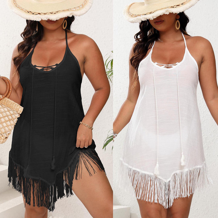 Amarae Boho Halter Beach Dress for Women